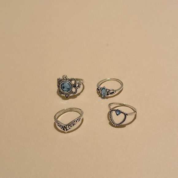 Boho ring set N1205 - Picture 3 of 3